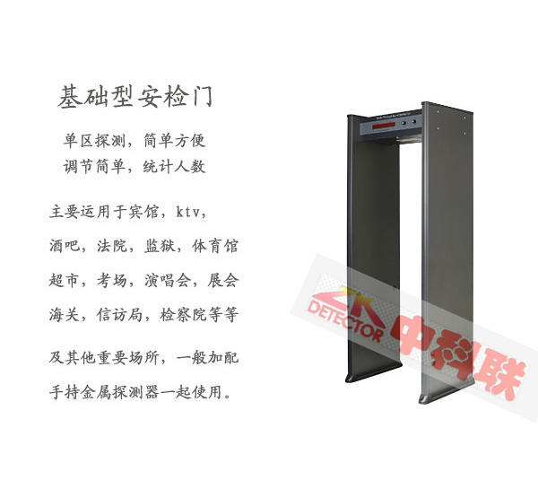 801-(6分區(qū)）金屬安檢門